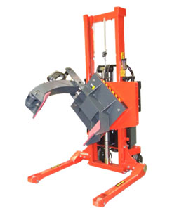 運輸、抬升并翻轉(zhuǎn)較重的卷軸類貨物 卷夾翻轉(zhuǎn)車